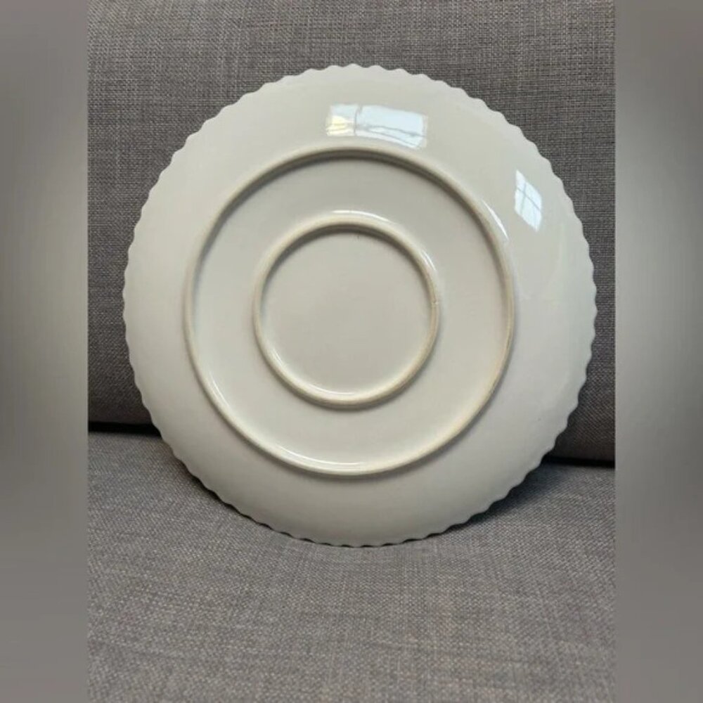 ANTHROPOLOGIE Costa Nova Pearl Dinner Plates Set of 4 - Picture 4 of 4